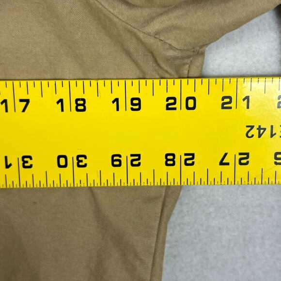 Old Navy Jacket Womens Size Medium Beige Military Cotton Zip Pockets Vintage - Picture 9 of 9